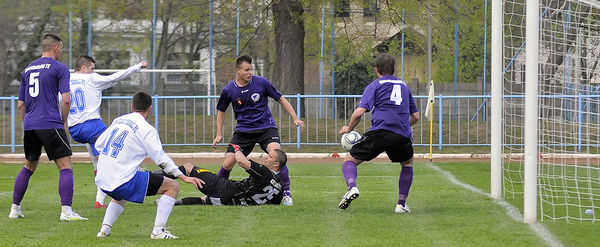 K�p�nk egy kor�bbi m�rkőz�sen k�sz�lt. Fot�. Gyulai H�rlap - Ruszny�k Csaba