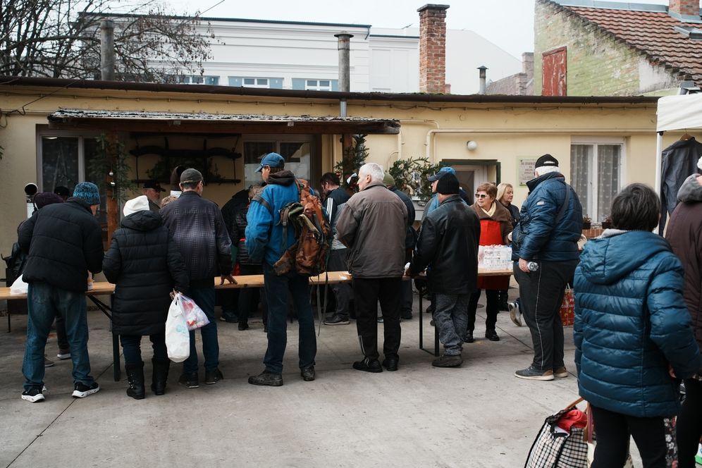 Karácsonyi zenés ételosztás - Gyulai Gazda és Polgári Egyesület