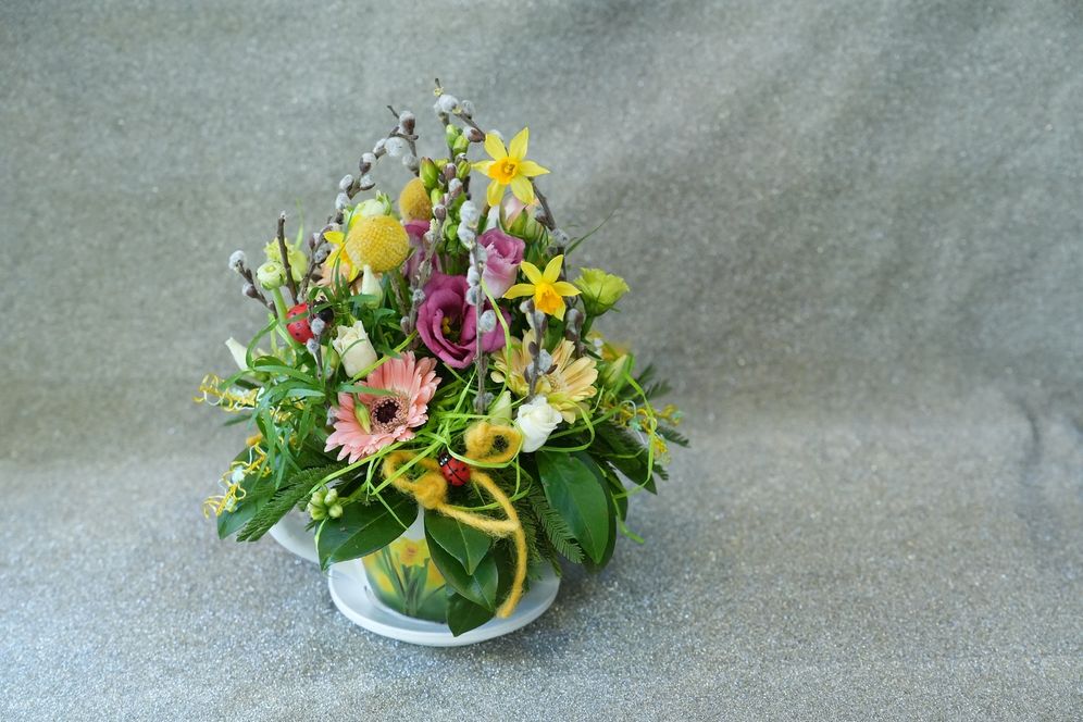 Nőnapi virágok a Tünde virágüzletben 