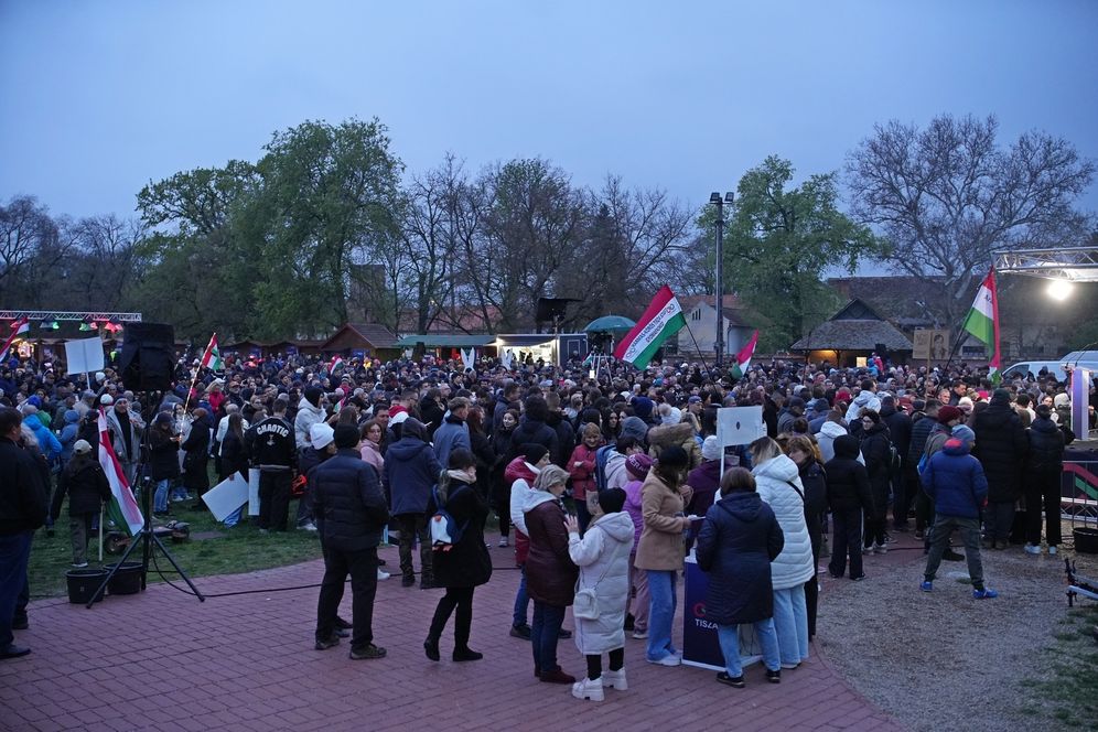 Magyar Péter Gyulán