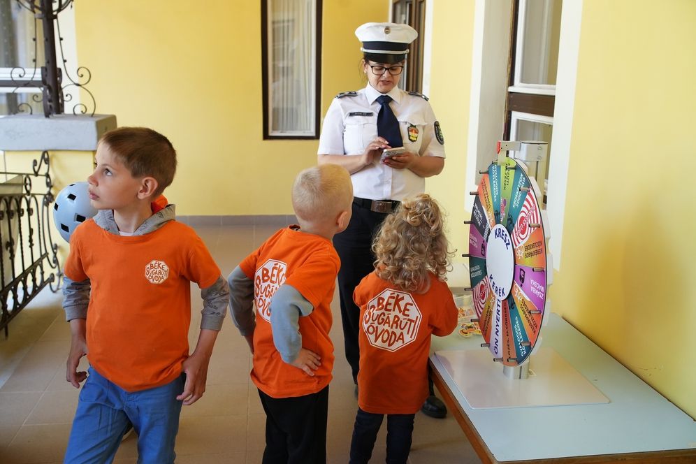 Béke sugárúti óvoda: közlekedési hét