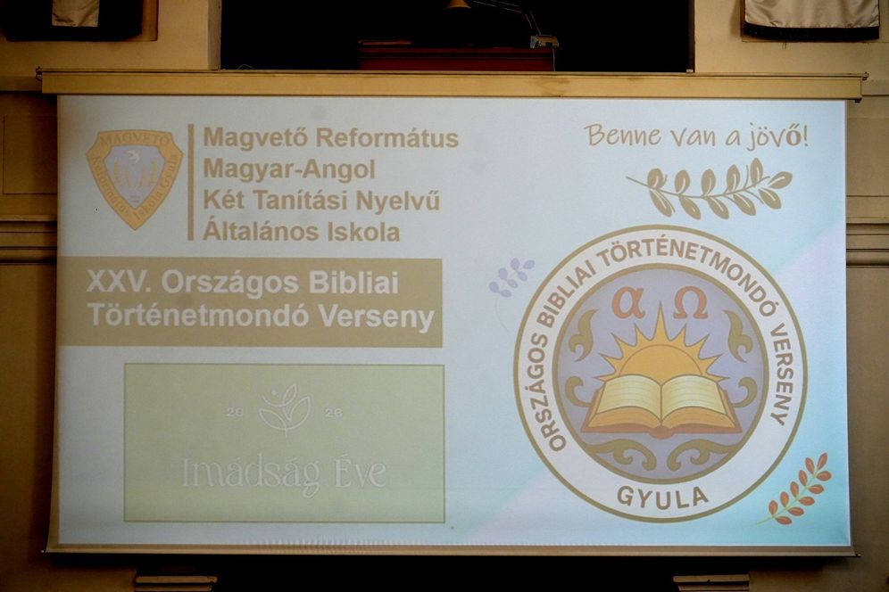 XXV. Országos Bibliai Történetmondó Verseny - ünnepi istentisztelet