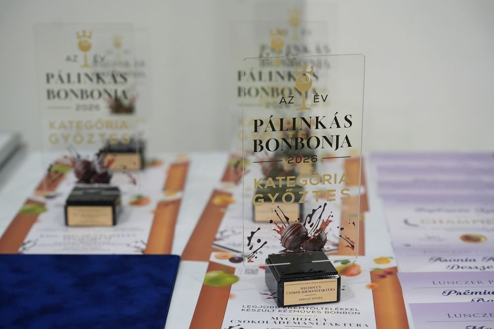 Az Év Pálinkás Bonbonja díjátadója