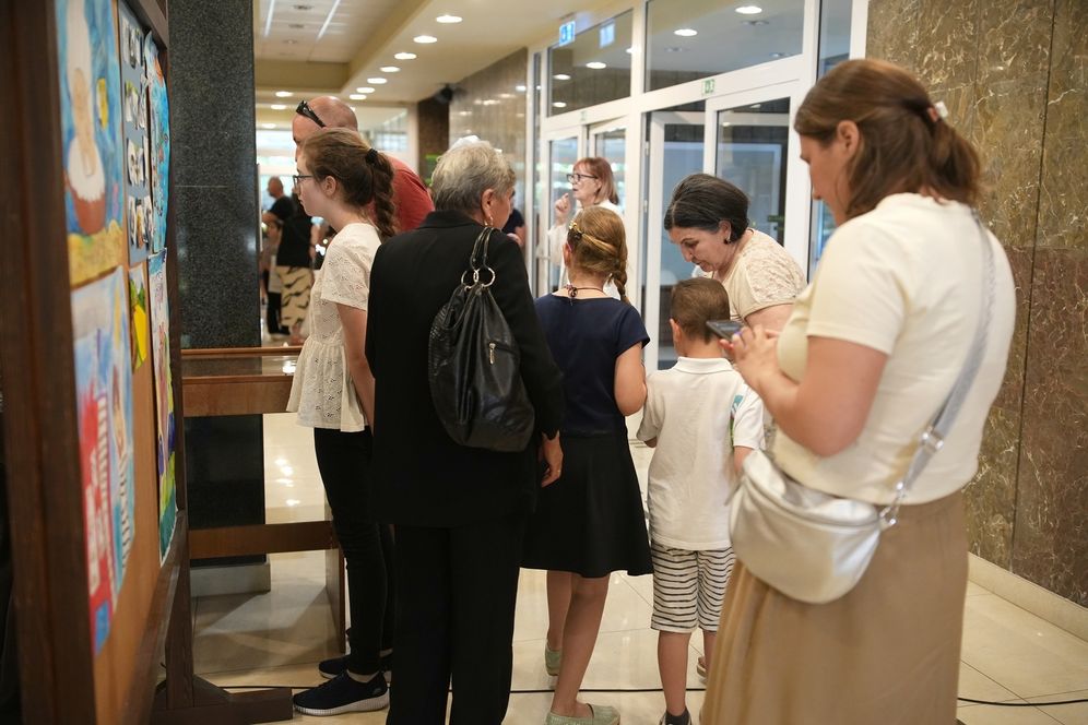 Gyulai Erkel Ferenc Alapfokú Művészeti Iskola képzőművészeti tanszakának kiállításmegnyitója