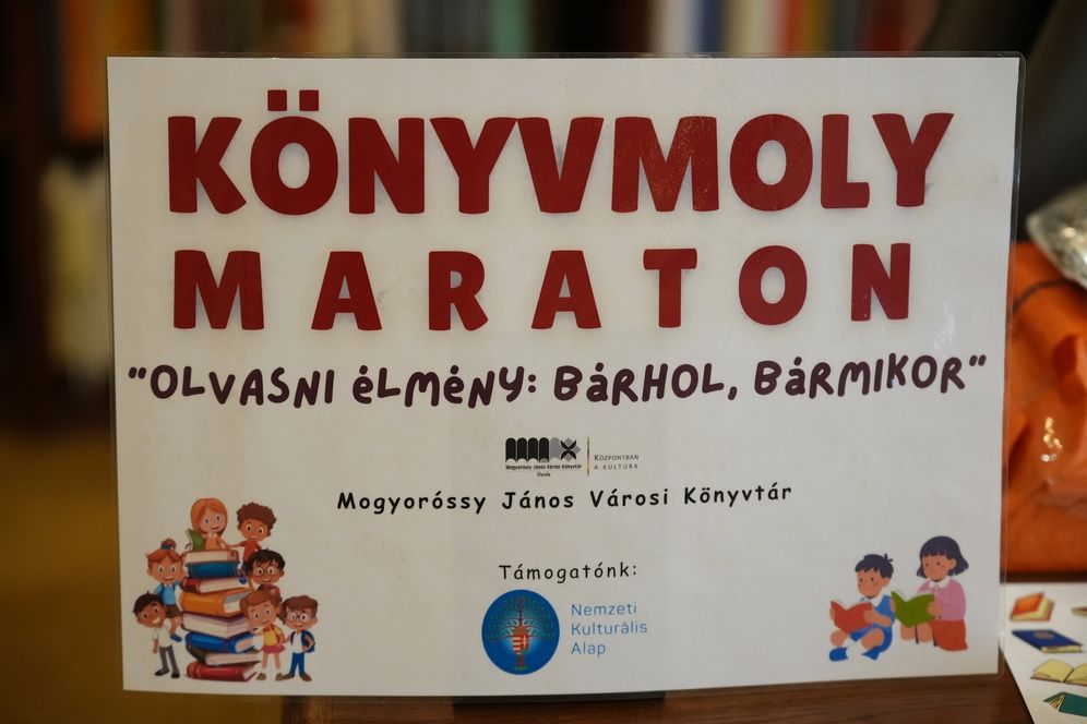 A Könyvmoly maraton pályázat eredményhirdetése