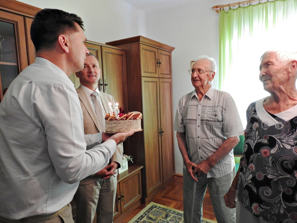 Bálint Jánost köszöntötték 90. születésnapja alkalmából