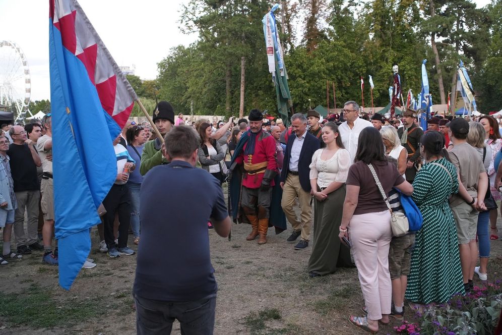 Felvonulás a XIV. Gyulai Végvári Napokon