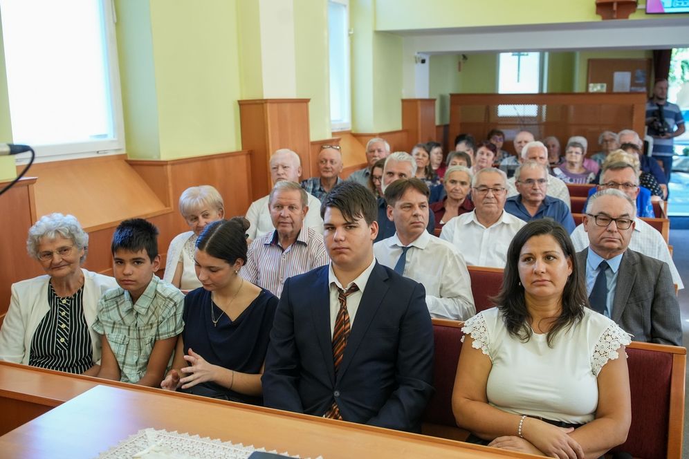 Gyulai baptista imaház: Papp József Barnabás lelkipásztor beiktatása