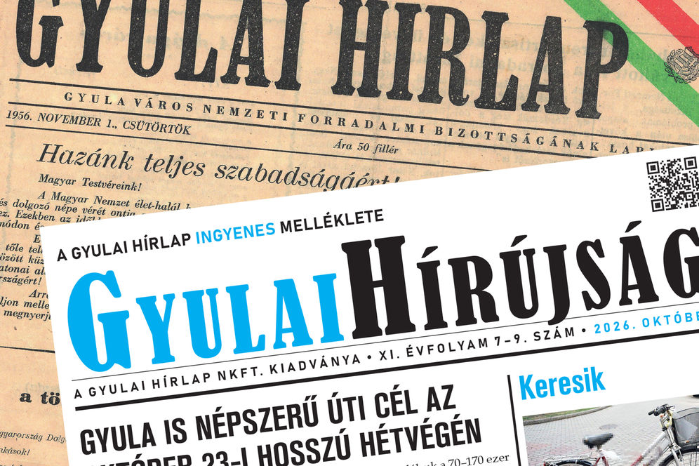 A Gyulai Hírújság 2026. októberi lapszáma 